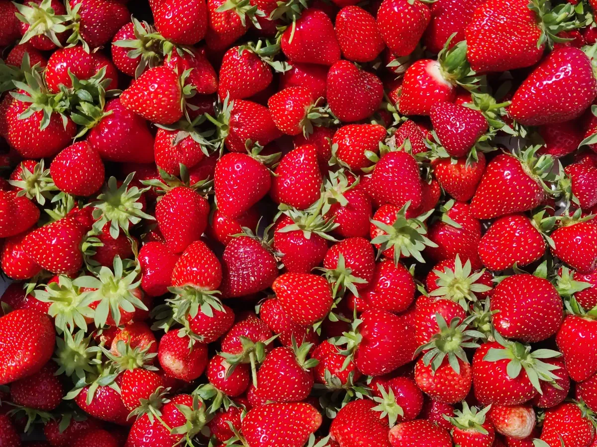 Des fraises